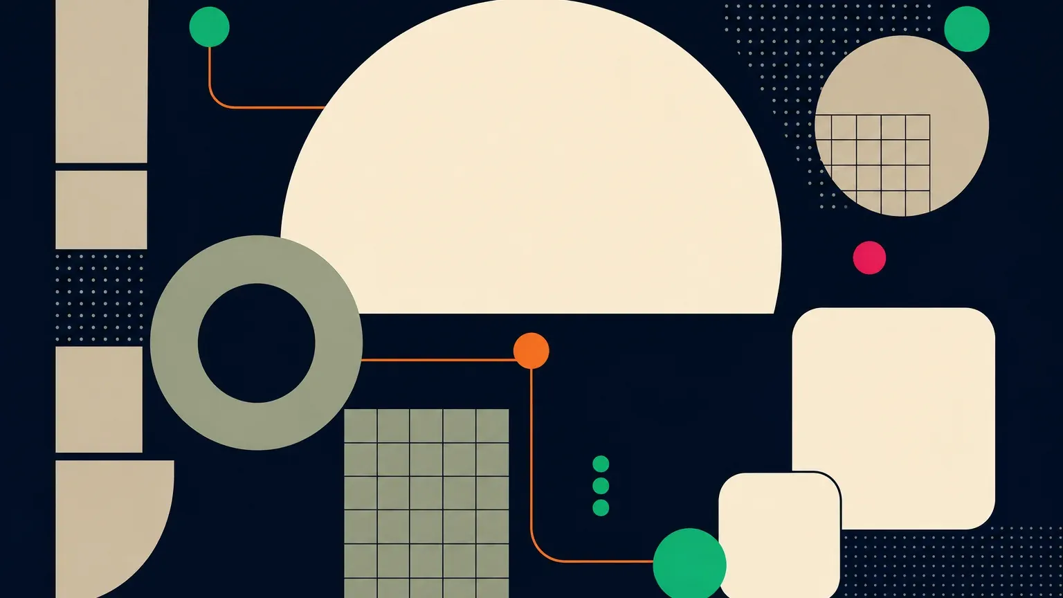Soft sunrise grid forms suggesting a calm explainer for the context word game